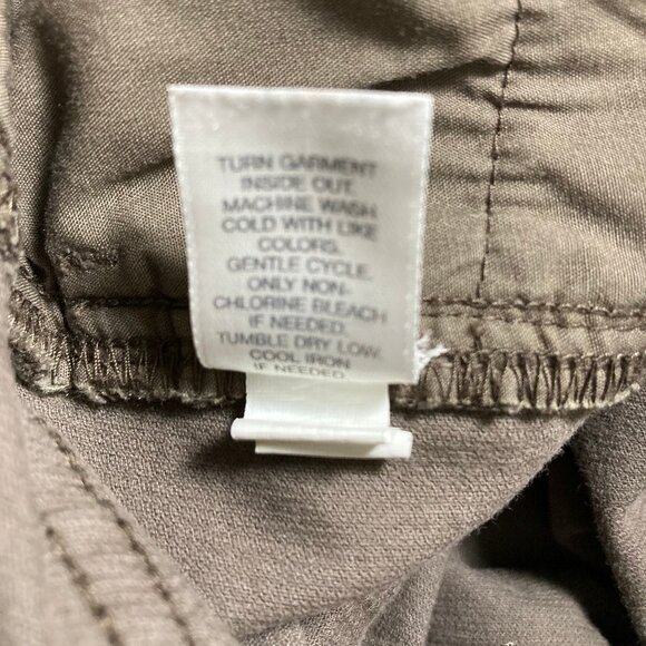 J. Jill Pants 14T Rich Brown Mid-Rise Soft Corduroy 5 Pocket Zipper Belt Loops - Picture 8 of 11